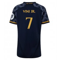 Dámy Fotbalový dres Real Madrid Vinicius Junior #7 2023-24 Venkovní Krátký Rukáv